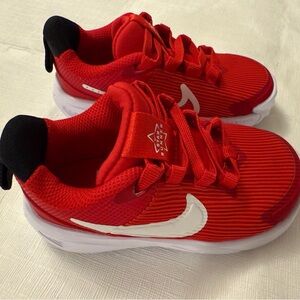 NWOT Nike Star Runner toddler sneakers, red, white, black—size 8